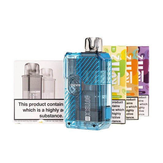 Aspire GoTek X3 Pod Kit Bundle 1 Aspire GoTek X3 Pod Kit Bundle