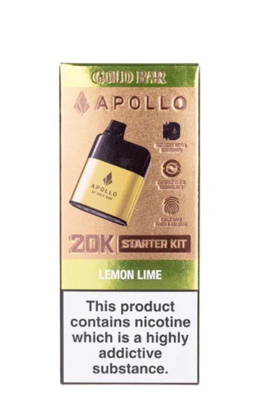 Gold Bar Apollo 20k Pod Kit Bundle 3 Gold Bar Apollo 20k Pod Kit Bundle - Image 3