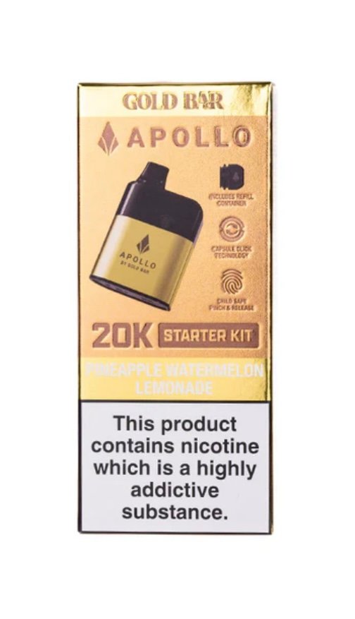 Gold Bar Apollo 20k Pod Kit Bundle 7 Gold Bar Apollo 20k Pod Kit Bundle - Image 7