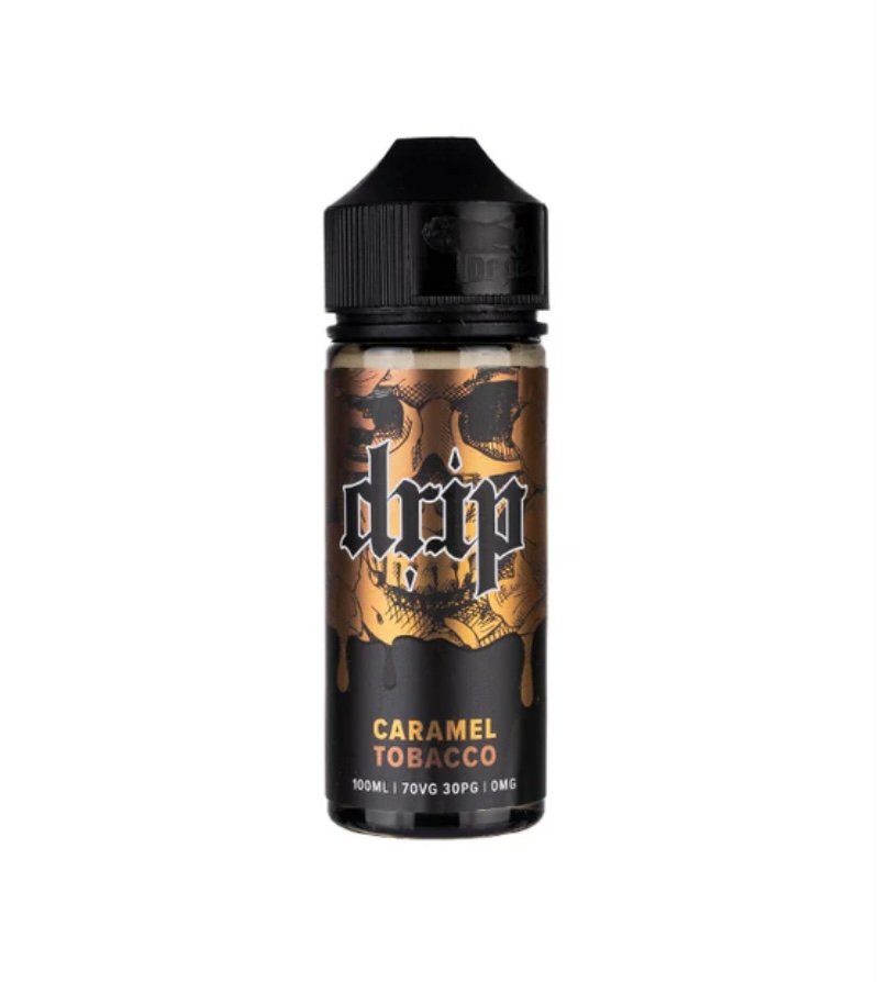 Caramel Tobacco 100ml Shortfill E-Liquid by Drip 1 Caramel Tobacco 100ml Shortfill E-Liquid by Drip
