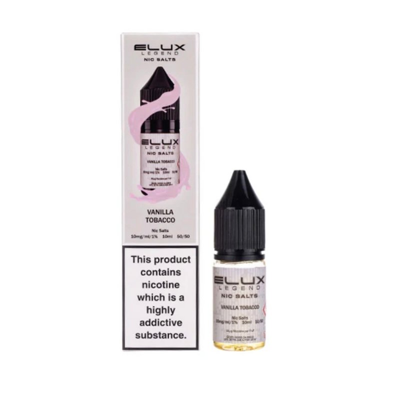 Vanilla Tobacco Nic Salt E-Liquid by Elux Legend 1 Vanilla Tobacco Nic Salt E-Liquid by Elux Legend
