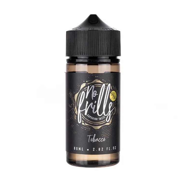 Tobacco 80ml (50/50) Shortfill E-liquid by No Frills 1 Tobacco 80ml (50/50) Shortfill E-liquid by No Frills