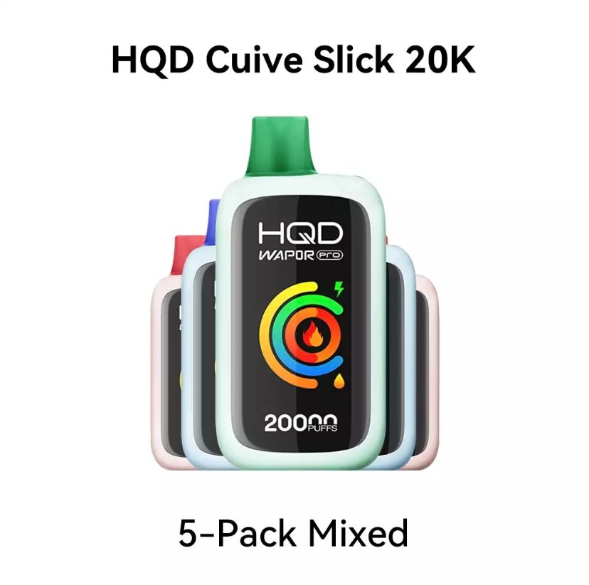 HQD Cuive Slick 20000 Hot 5 Pack 1 HQD Cuive Slick 20000 Hot 5 Pack