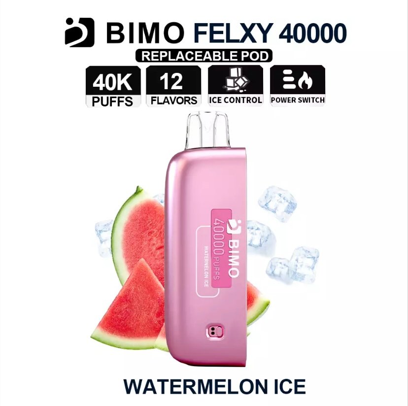 BIMO Felxy 40000 Pod – Watermelon Ice 1 BIMO Felxy 40000 Pod – Watermelon Ice