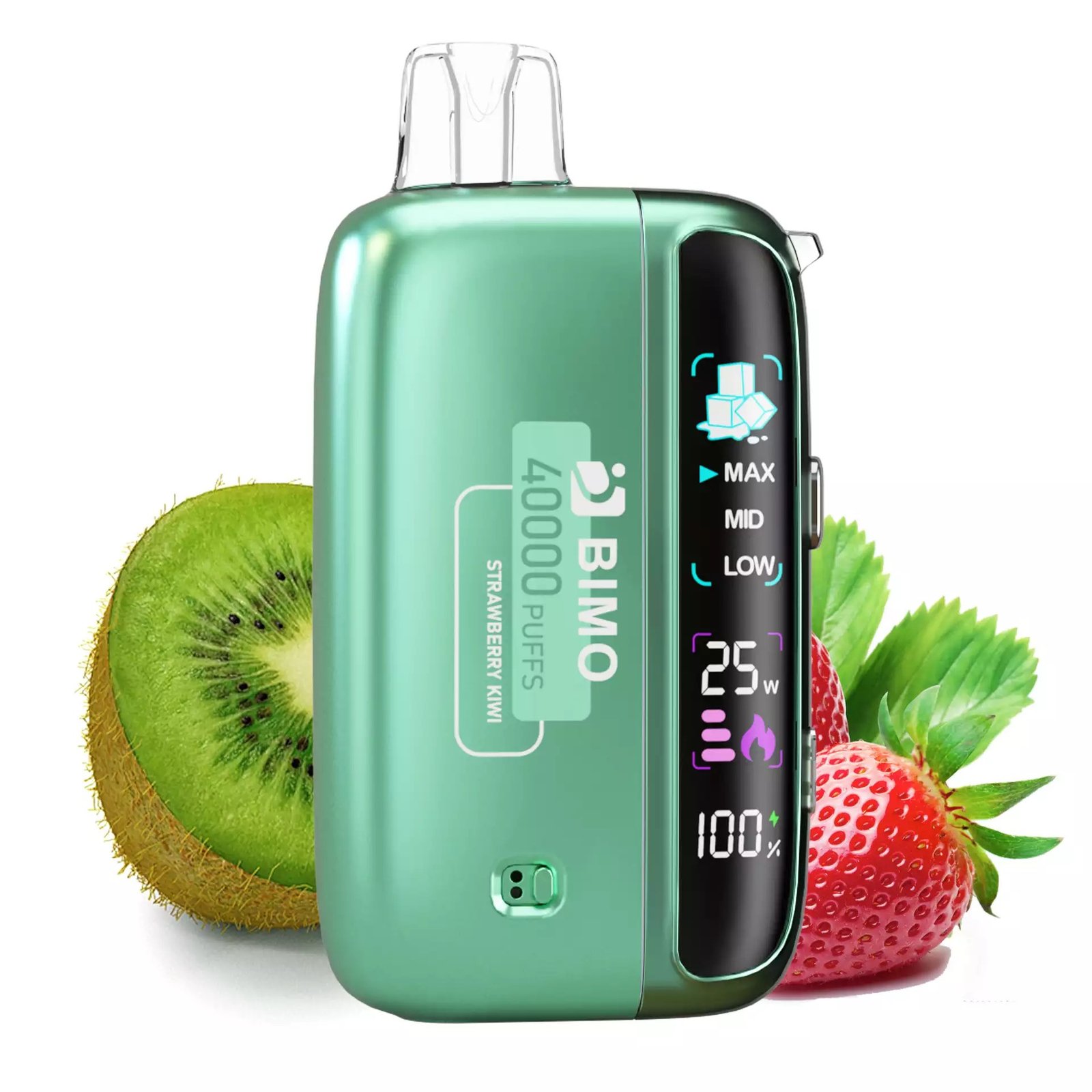 BIMO Felxy 40000 Pod – Strawberry Kiwi 2 BIMO Felxy 40000 Pod – Strawberry Kiwi - Image 2