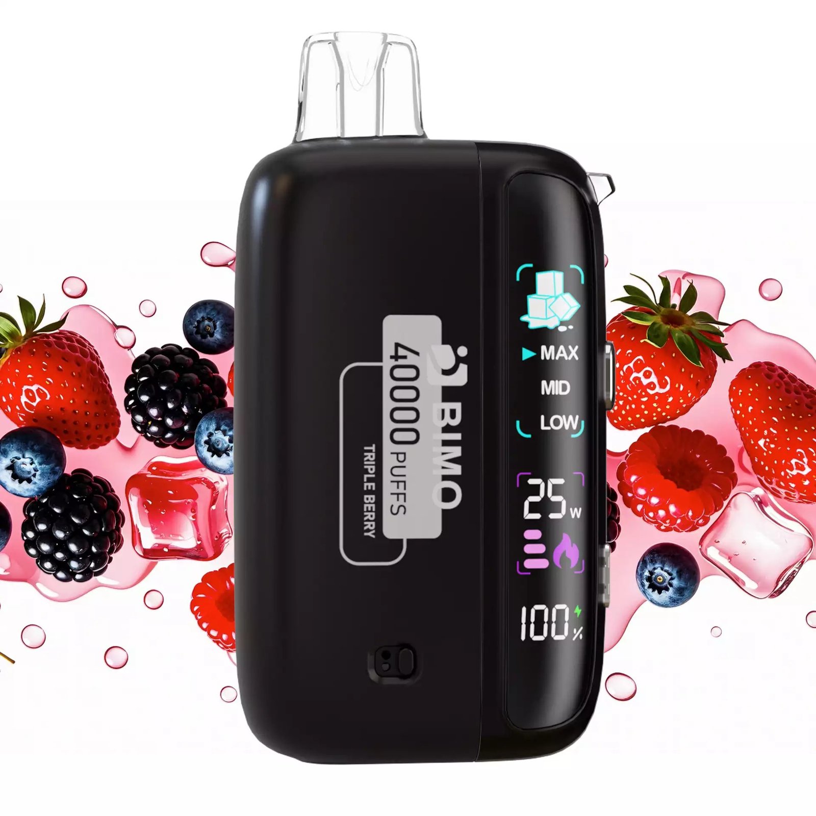 BIMO Felxy 40000 Kit – Triple Berry 2 BIMO Felxy 40000 Kit – Triple Berry - Image 2