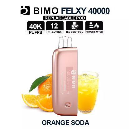 BIMO Felxy 40000 Pod – Orange Soda 1 BIMO Felxy 40000 Pod – Orange Soda