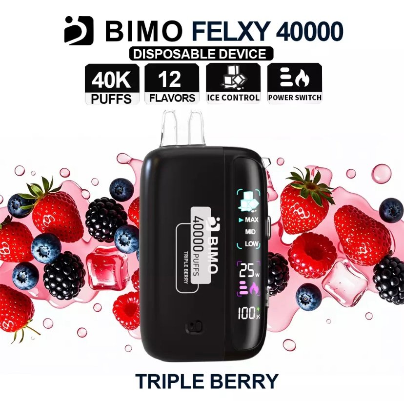 BIMO Felxy 40000 Kit – Triple Berry 1 BIMO Felxy 40000 Kit – Triple Berry