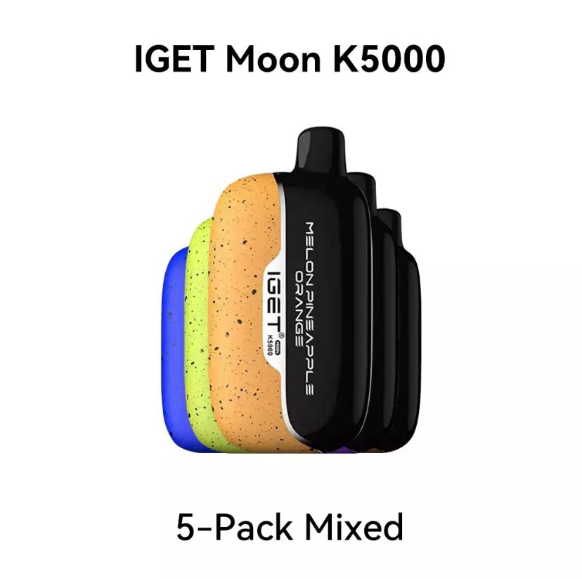 IGET Moon K5000 Hot 5 Pack 1 IGET Moon K5000 Hot 5 Pack