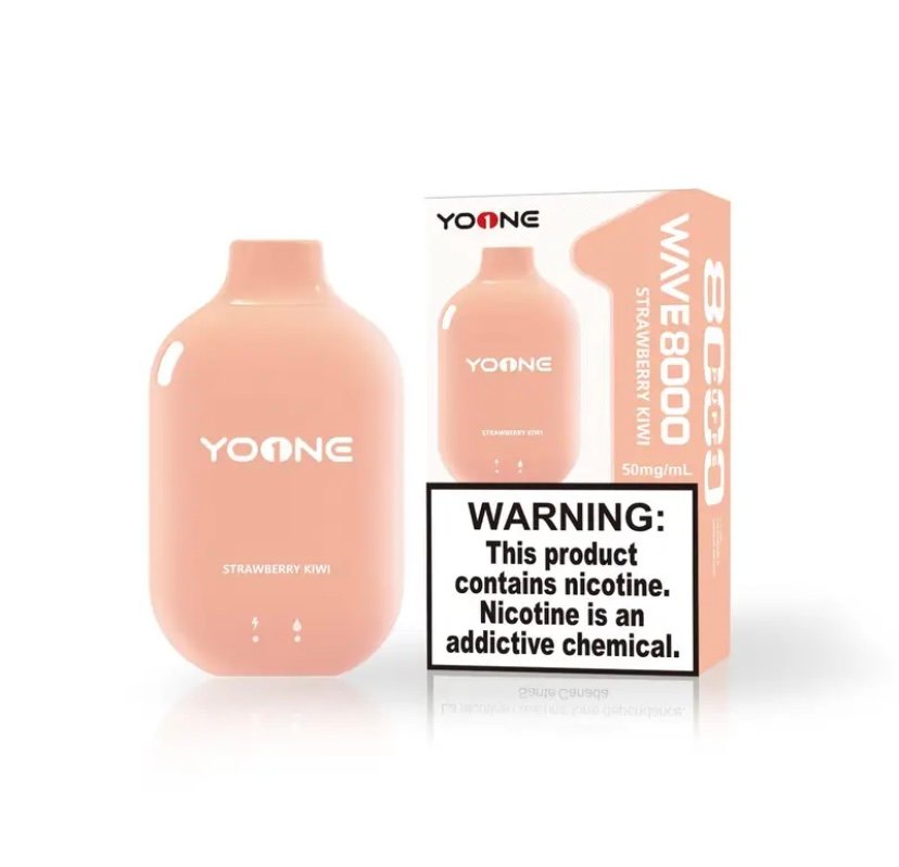 YOONE WAVE 9000 PUFF – STRAWBERRY KIWI 1 YOONE WAVE 9000 PUFF – STRAWBERRY KIWI