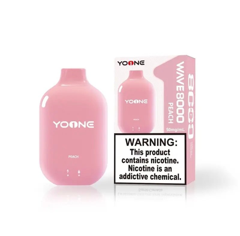 YOONE WAVE 9000 PUFF – PEACH 1 YOONE WAVE 9000 PUFF – PEACH