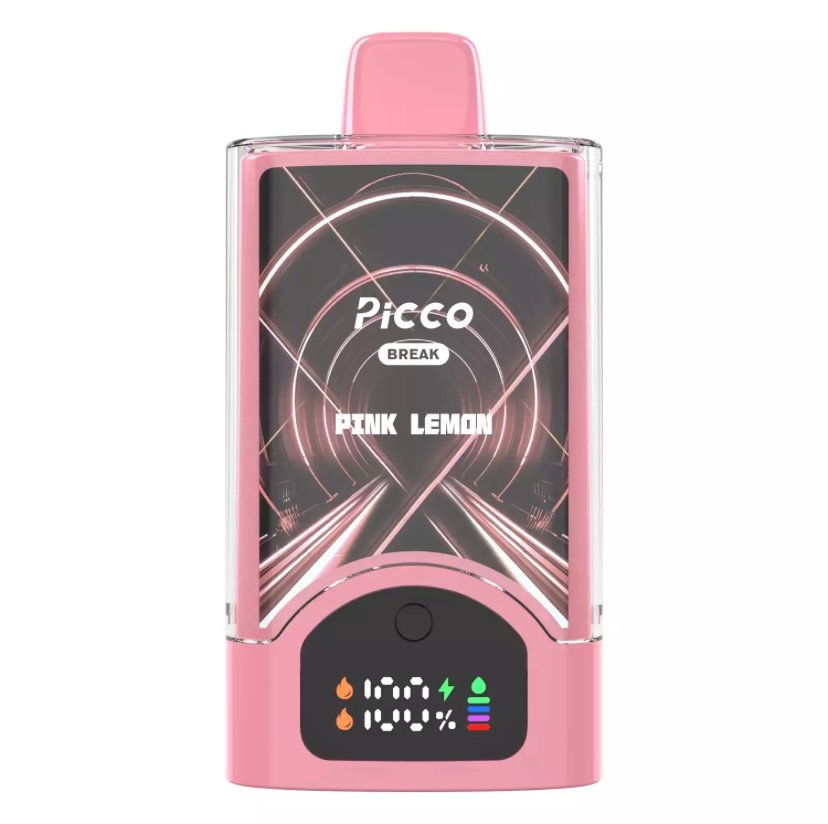 Picco Break 30000 Puffs – Pink Lemon 2 Picco Break 30000 Puffs – Pink Lemon - Image 2