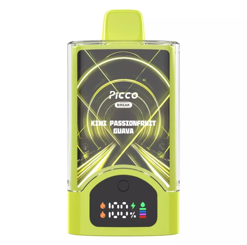 Picco Break 30000 Puffs – Kiwi Passionfruit Guava 2 Picco Break 30000 Puffs – Kiwi Passionfruit Guava - Image 2