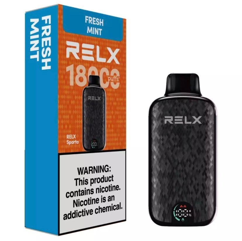 RELX Sparta 18000 Puffs – Fresh Mint 1 RELX Sparta 18000 Puffs – Fresh Mint