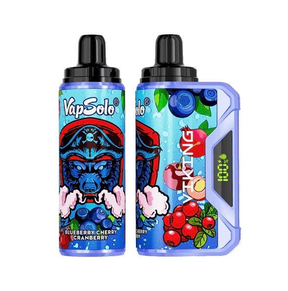 VapSolo VIKING 12000 Puffs Blueberry Cherry Cranberry 1 VapSolo VIKING 12000 Puffs Blueberry Cherry Cranberry
