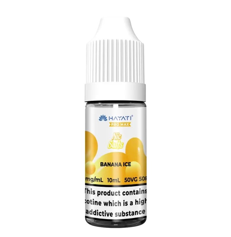 Crystal Pro Max Nic Salts by Hayati - Banana Ice 1 Crystal Pro Max Nic Salts by Hayati - Banana Ice