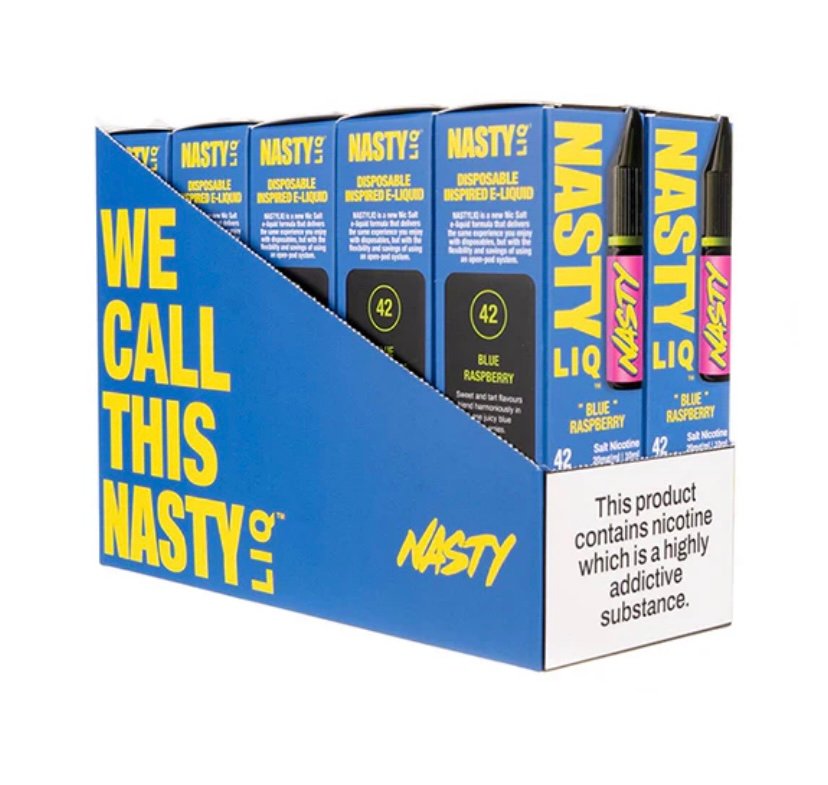 Nasty Juice Nasty Liq Nic Salt E-Liquids - Pack of 10 1 Nasty Juice Nasty Liq Nic Salt E-Liquids - Pack of 10