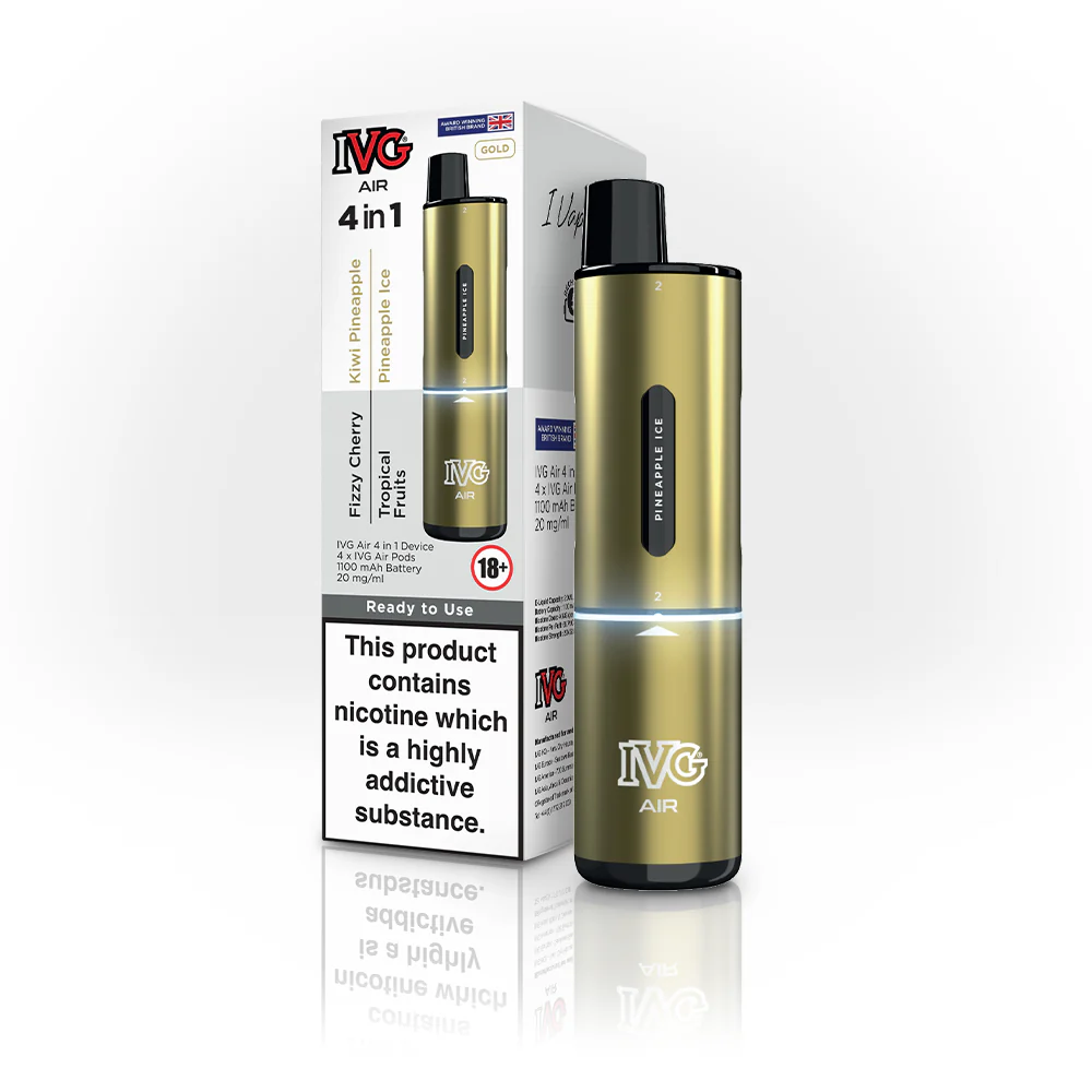 IVG AIR 4 IN 1 GOLD STARTER KIT 2 IVG AIR 4 IN 1 GOLD STARTER KIT - Image 2