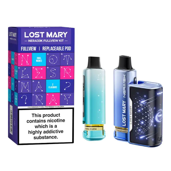 Lost Mary NERA30K Prefilled Vape Kit Stargazer Blueberry Edition 1 Lost Mary NERA30K Prefilled Vape Kit Stargazer Blueberry Edition