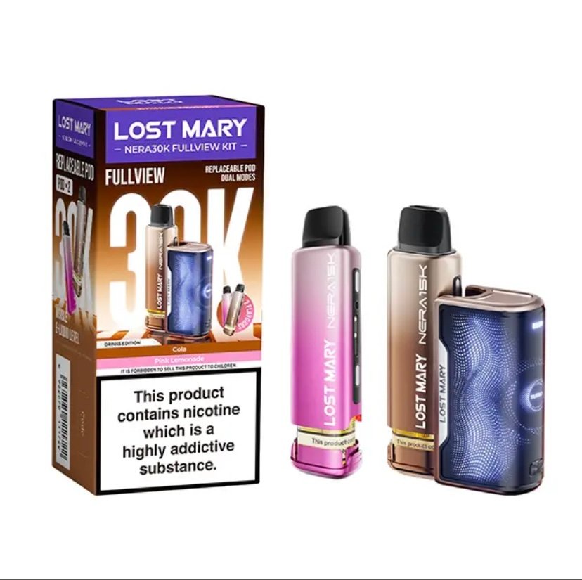 Lost Mary NERA30K Prefilled Vape Kit Stargazer Drinks Edition 1 Lost Mary NERA30K Prefilled Vape Kit Stargazer Drinks Edition