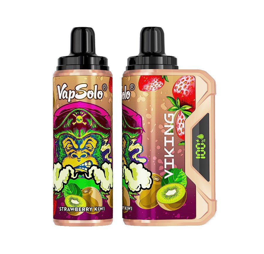 VapSolo VIKING 12000 Puffs Strawberry Kiwi 1 VapSolo VIKING 12000 Puffs Strawberry Kiwi
