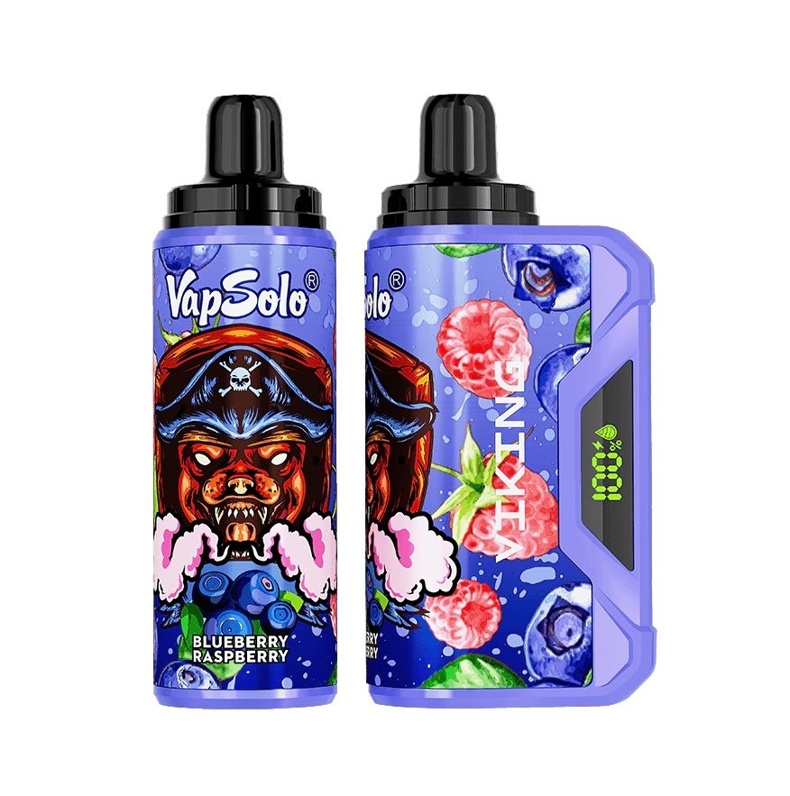 VapSolo VIKING 12000 Puffs Blueberry Raspberry 1 VapSolo VIKING 12000 Puffs Blueberry Raspberry