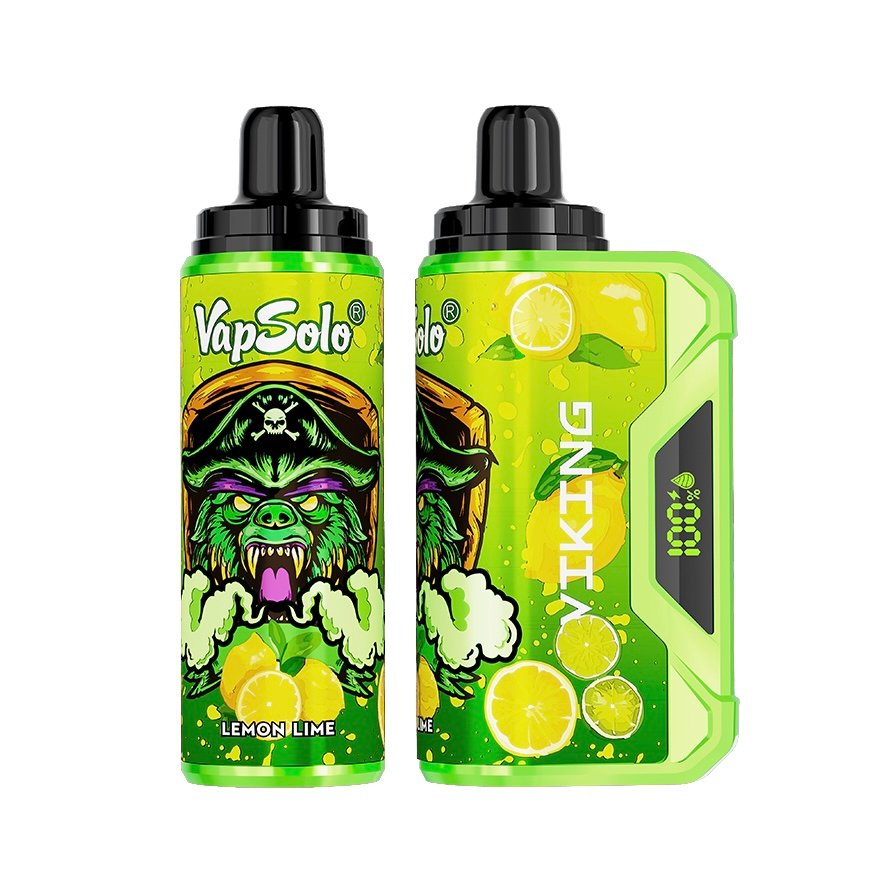 VapSolo VIKING 12000 Puffs Lemon Lime 1 VapSolo VIKING 12000 Puffs Lemon Lime