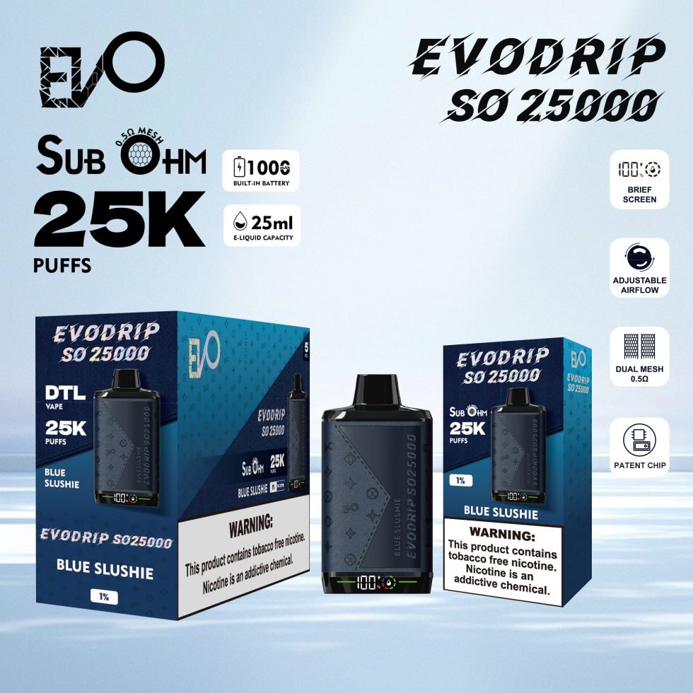 BLUE SLUSHIE EVODRIP SO25000 2 BLUE SLUSHIE EVODRIP SO25000 - Image 2