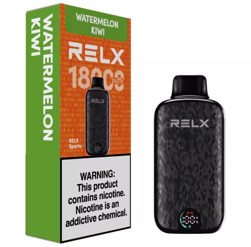 RELX Sparta 18000 Puffs – Watermelon Kiwi 1 RELX Sparta 18000 Puffs – Watermelon Kiwi