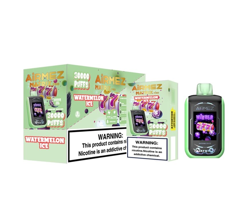 Airmez Matrix Pro Watermelon Ice - 30000 Puffs 2 Airmez Matrix Pro Watermelon Ice - 30000 Puffs - Image 2