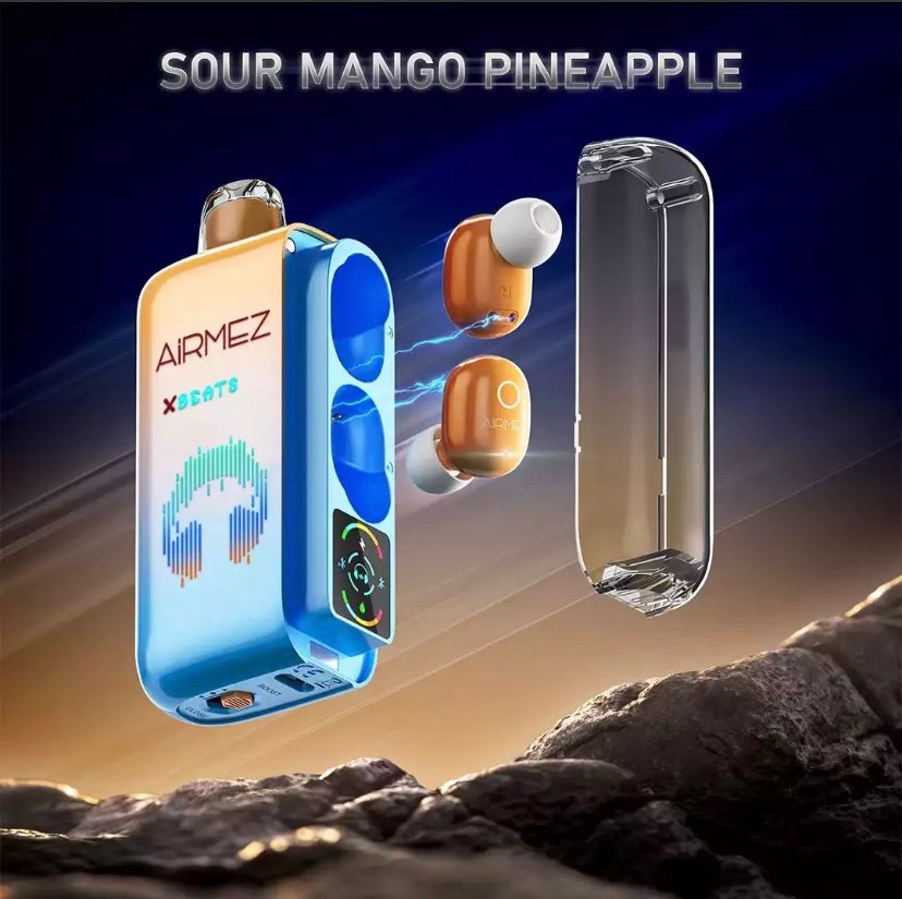 Airmez Xbeats 40000 Puffs – Sour Mango Pineapple 1 Airmez Xbeats 40000 Puffs – Sour Mango Pineapple