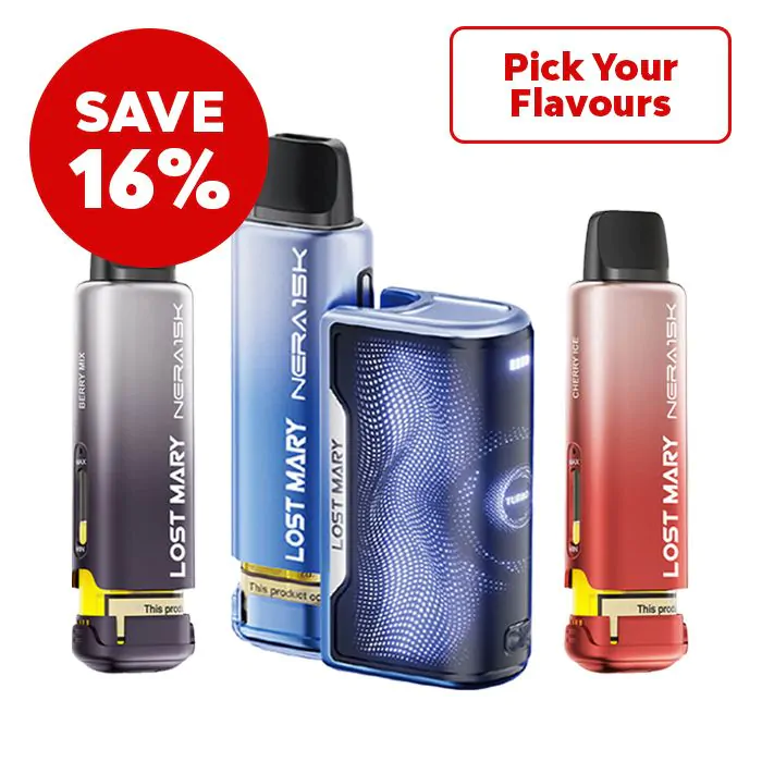 Lost Mary Nera 30K Prefilled Kit & Pods Bundle 2 Lost Mary Nera 30K Prefilled Kit & Pods Bundle - Image 2