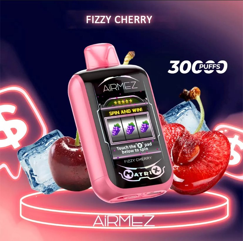 Airmez Matrix Pro 30000 Puffs – Fizzy Cherry 1 Airmez Matrix Pro 30000 Puffs – Fizzy Cherry