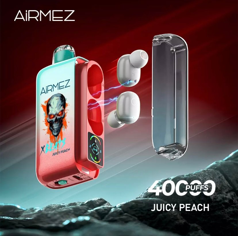 Airmez Xbeats 40000 Puffs – Peach 1 Airmez Xbeats 40000 Puffs – Peach
