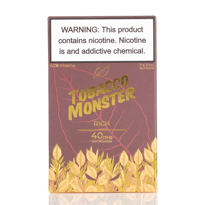 RICH - TOBACCO MONSTER SALTS - 30ML 2 RICH - TOBACCO MONSTER SALTS - 30ML - Image 2