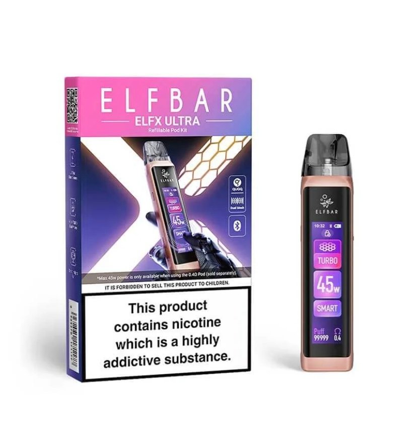Elf Bar ElfX Ultra Pod Vape Kit 1 Elf Bar ElfX Ultra Pod Vape Kit