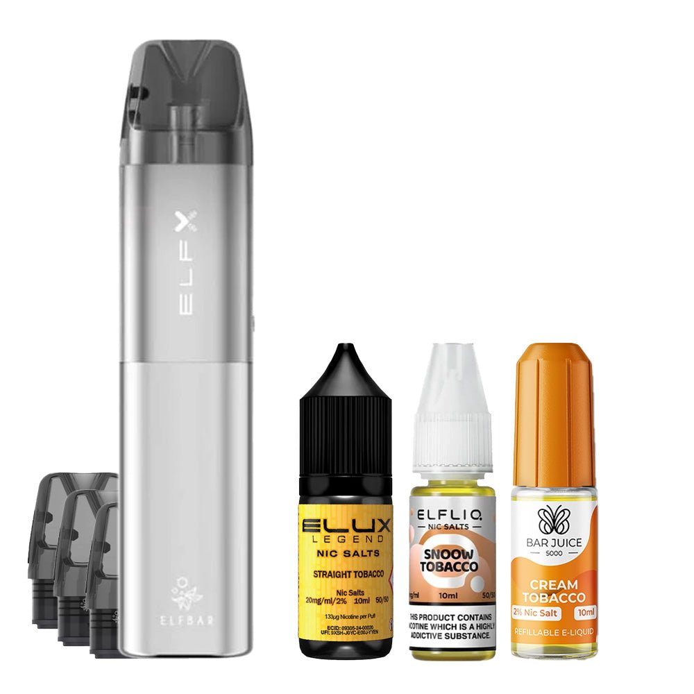 Elf Bar ELFX Tobacco Bundle 1 Elf Bar ELFX Tobacco Bundle