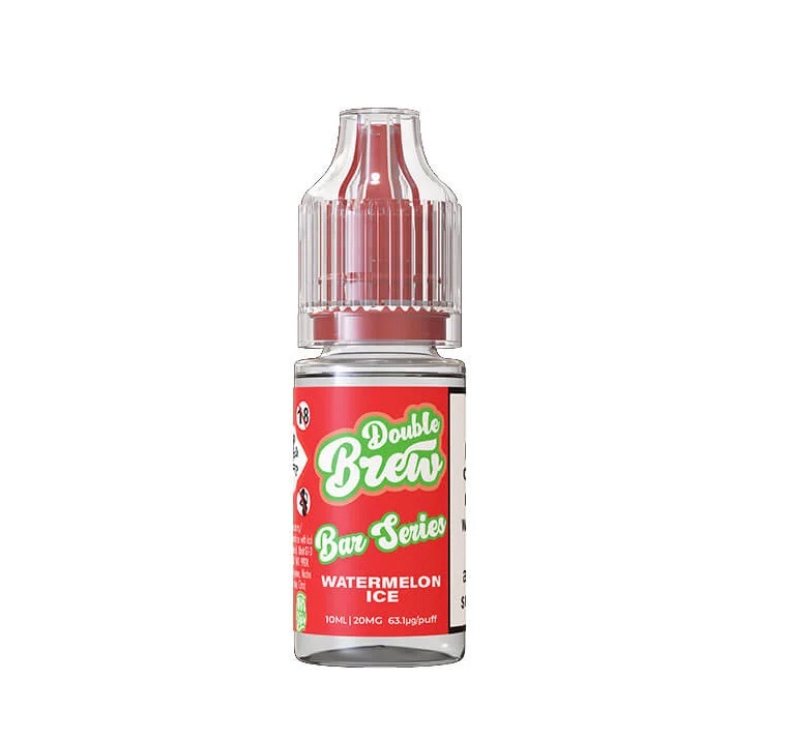 Ohm Brew Double Brew Watermelon Ice 10ml Nic Salt E-Liquid 1 Ohm Brew Double Brew Watermelon Ice 10ml Nic Salt E-Liquid