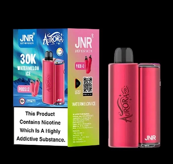JNR Aurora 30K Watermelon Ice Prefilled Pod Kit 2 JNR Aurora 30K Watermelon Ice Prefilled Pod Kit - Image 2