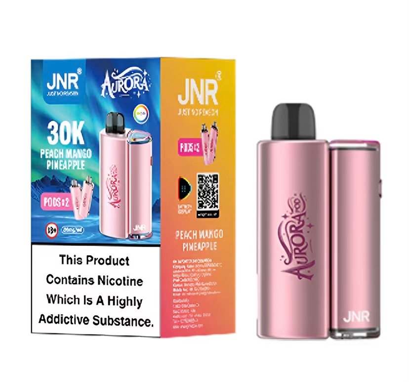 JNR Aurora 30000 Puffs Peach Mango Pineapple Prefilled Vape Kit 1 JNR Aurora 30000 Puffs Peach Mango Pineapple Prefilled Vape Kit