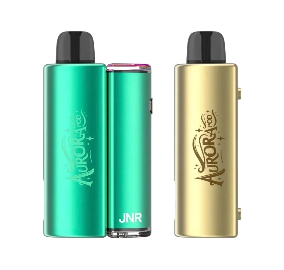 JNR Aurora 30K Passionfruit Kiwi / Strawberry Kiwi Prefilled Pod Kit 2 JNR Aurora 30K Passionfruit Kiwi / Strawberry Kiwi Prefilled Pod Kit - Image 2