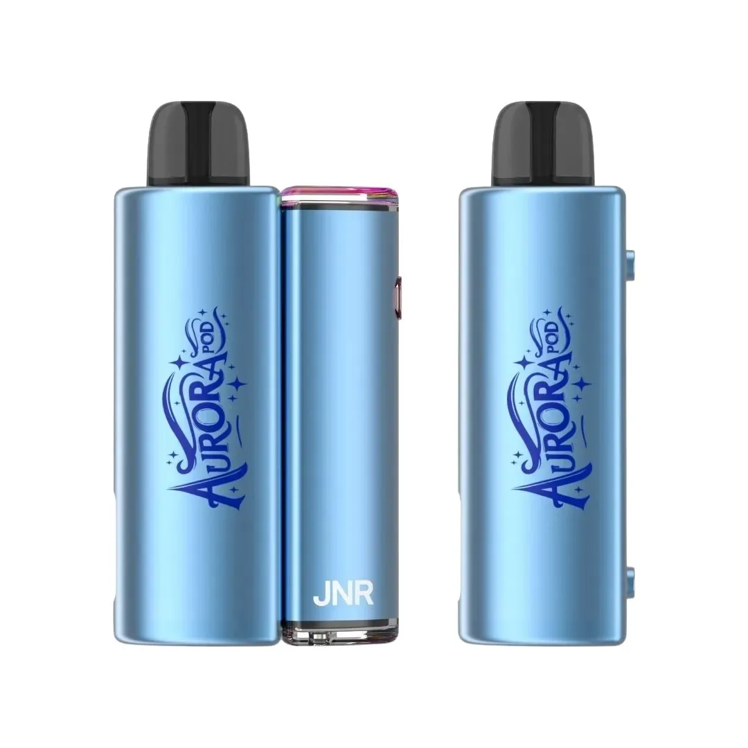 JNR Aurora 30K Blue Razz Cherry Prefilled Pod Kit 2 JNR Aurora 30K Blue Razz Cherry Prefilled Pod Kit - Image 2