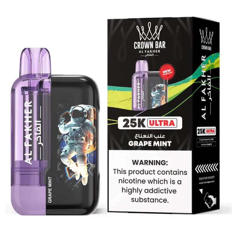 Al Fakher Crown Bar 25K Ultra 3 Al Fakher Crown Bar 25K Ultra - Image 3