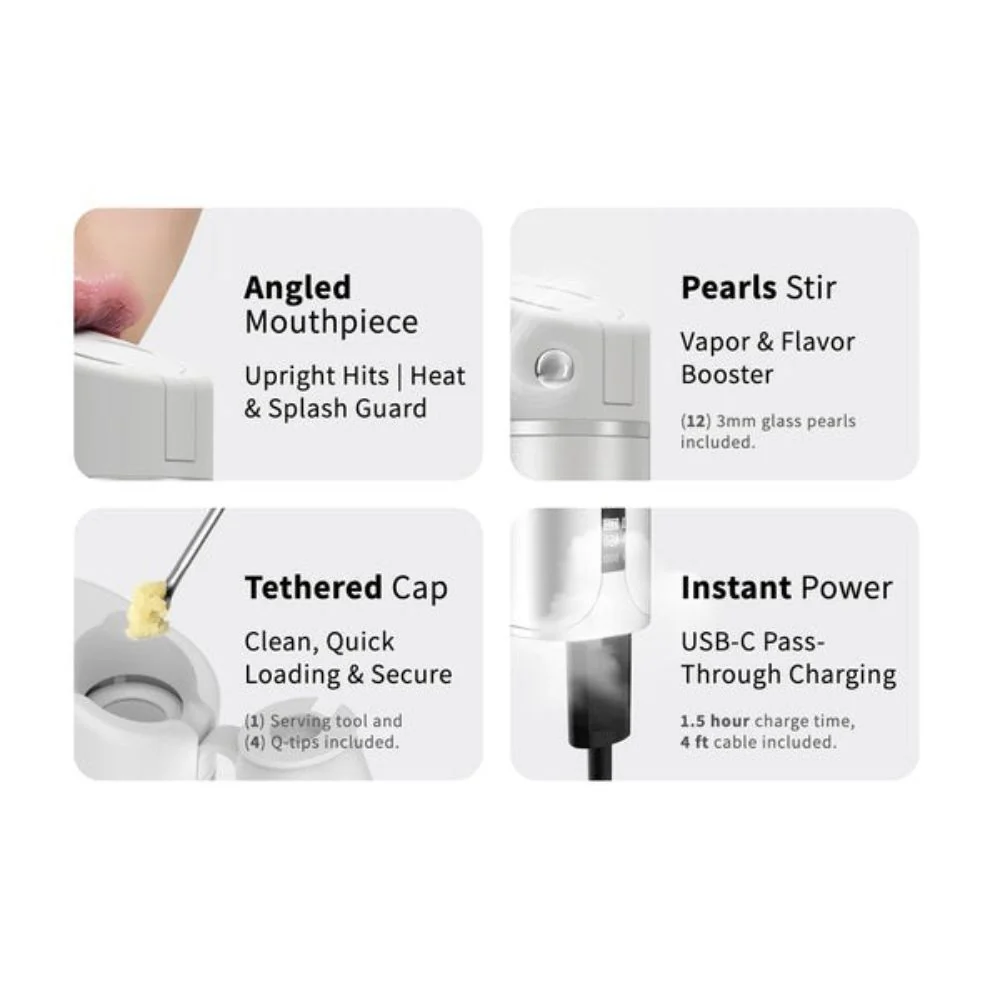 Yocan Black Pocket Concentrate Vaporizer Sky Blue 3 Yocan Black Pocket Concentrate Vaporizer Sky Blue - Image 3