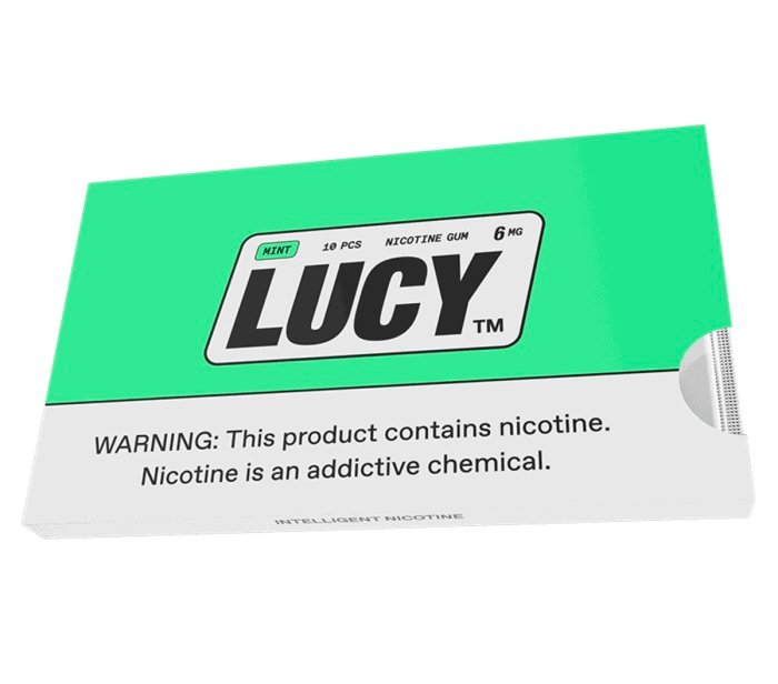 Lucy Mint 6MG Nicotine Gum 1 Lucy Mint 6MG Nicotine Gum