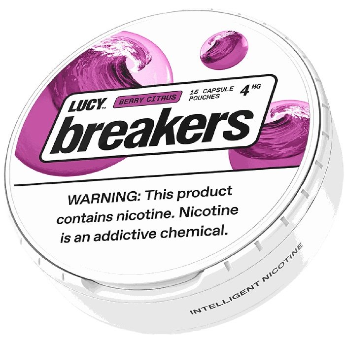 Lucy Breakers Berry Citrus 4MG 1 Lucy Breakers Berry Citrus 4MG