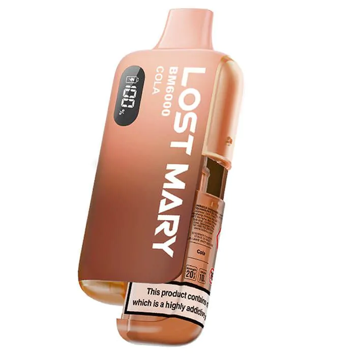 Lost Mary BM6000 Refillable Vape Kit-Cola 1 Lost Mary BM6000 Refillable Vape Kit-Cola