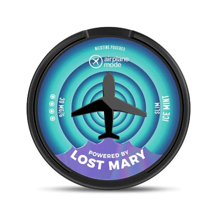 Lost Mary Airplane Mode Nicotine Pouches - Ice Mint - 20PK 1 Lost Mary Airplane Mode Nicotine Pouches - Ice Mint - 20PK