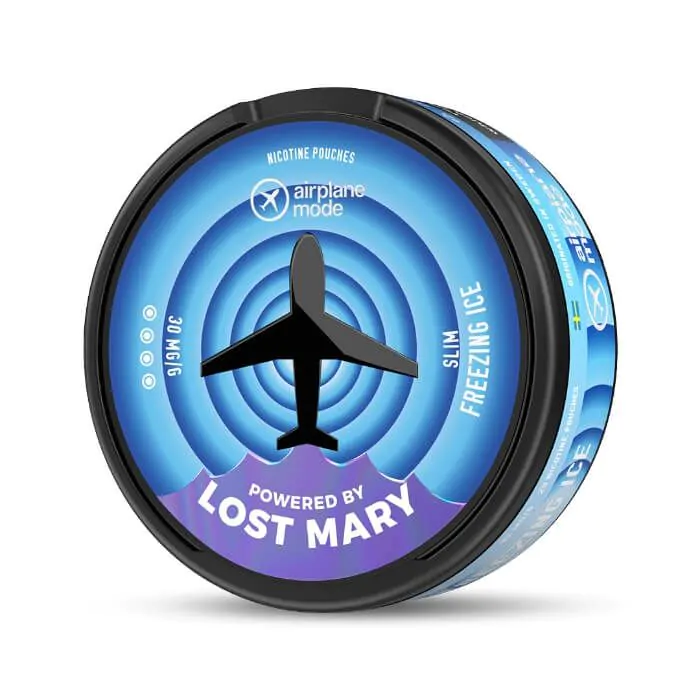Lost Mary Airplane Mode Nicotine Pouches - Freezing Ice - 20PK 1 Lost Mary Airplane Mode Nicotine Pouches - Freezing Ice - 20PK