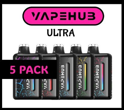 5 PACK – VAPEHUB ULTRA – 20000 PUFFS 1 5 PACK – VAPEHUB ULTRA – 20000 PUFFS